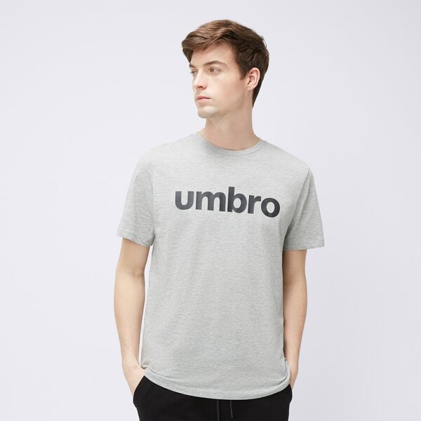 Koszulka męska UMBRO T-SHIRT LINEAR LOGO GRAPHIC 65551u-263 kolor szary