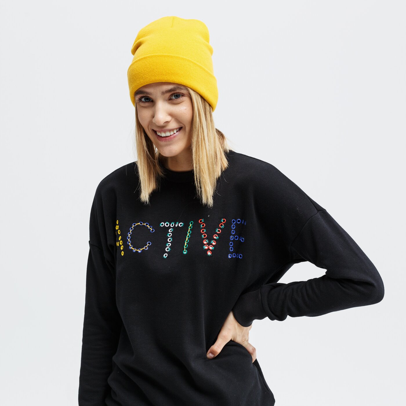 Bluza damska LOTTO BLUZA BUROLORI lo39bld15001 kolor czarny