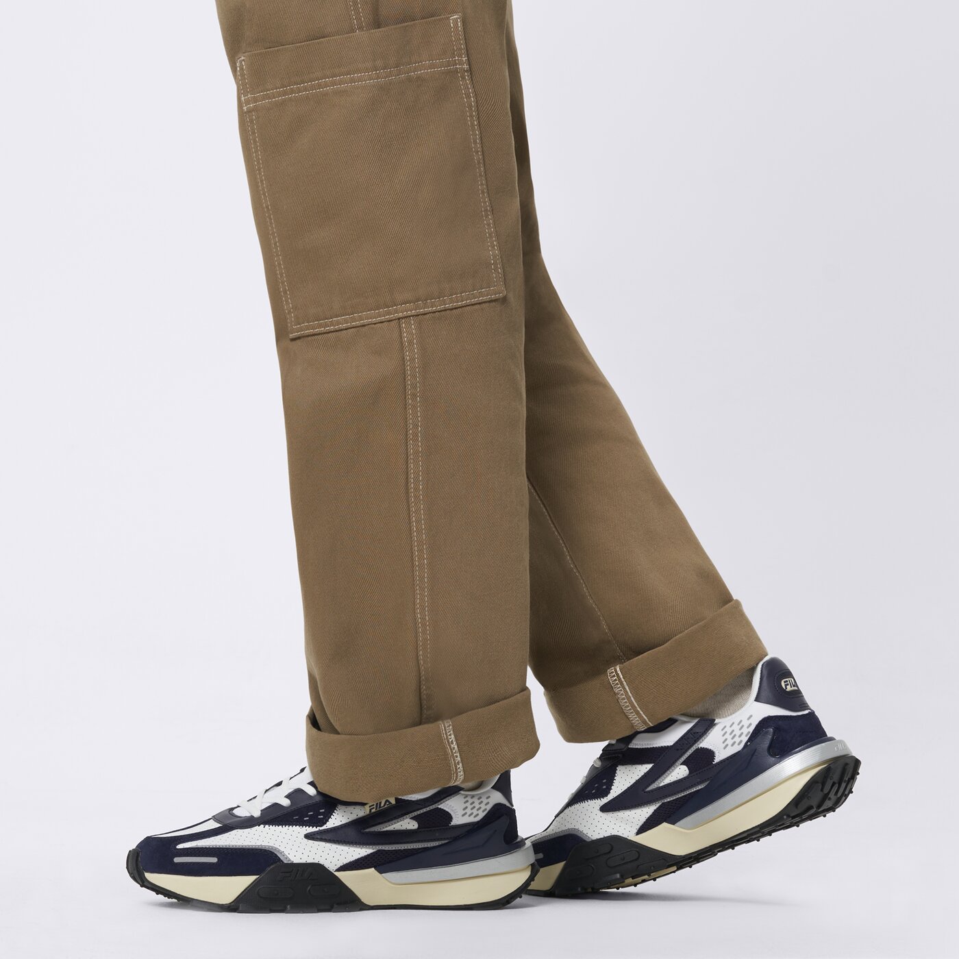 Buty sportowe męskie FILA RAPIDRIDE 1rm02585150 kolor granatowy