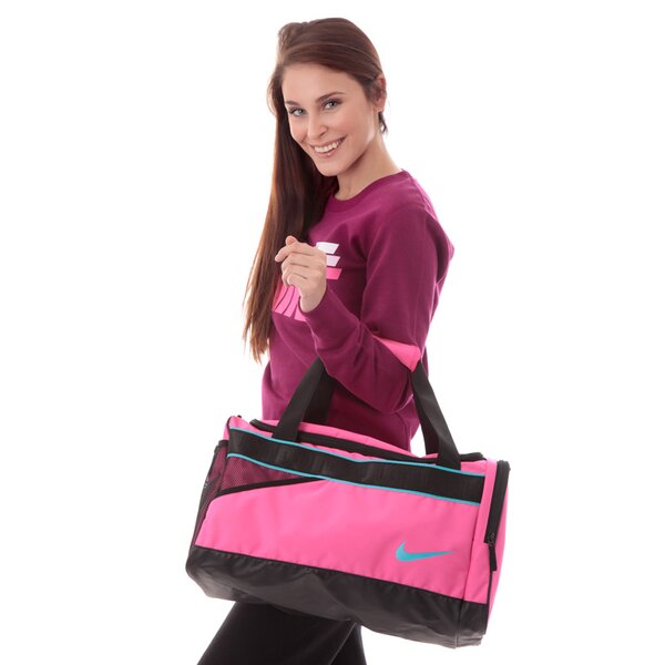 Torba sportowa damska NIKE TORBA NIKE VARSITY DUFFEL ba4732614 kolor różowy