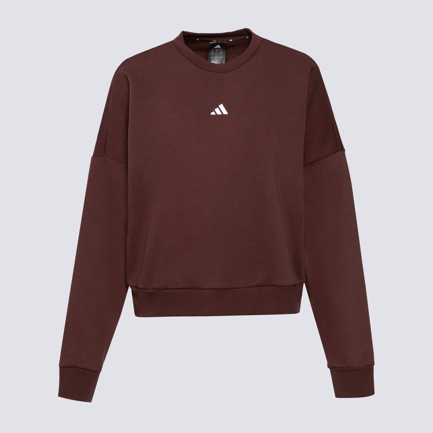 Bluza damska ADIDAS BLUZA W SL FC SWT jv7302 kolor brązowy