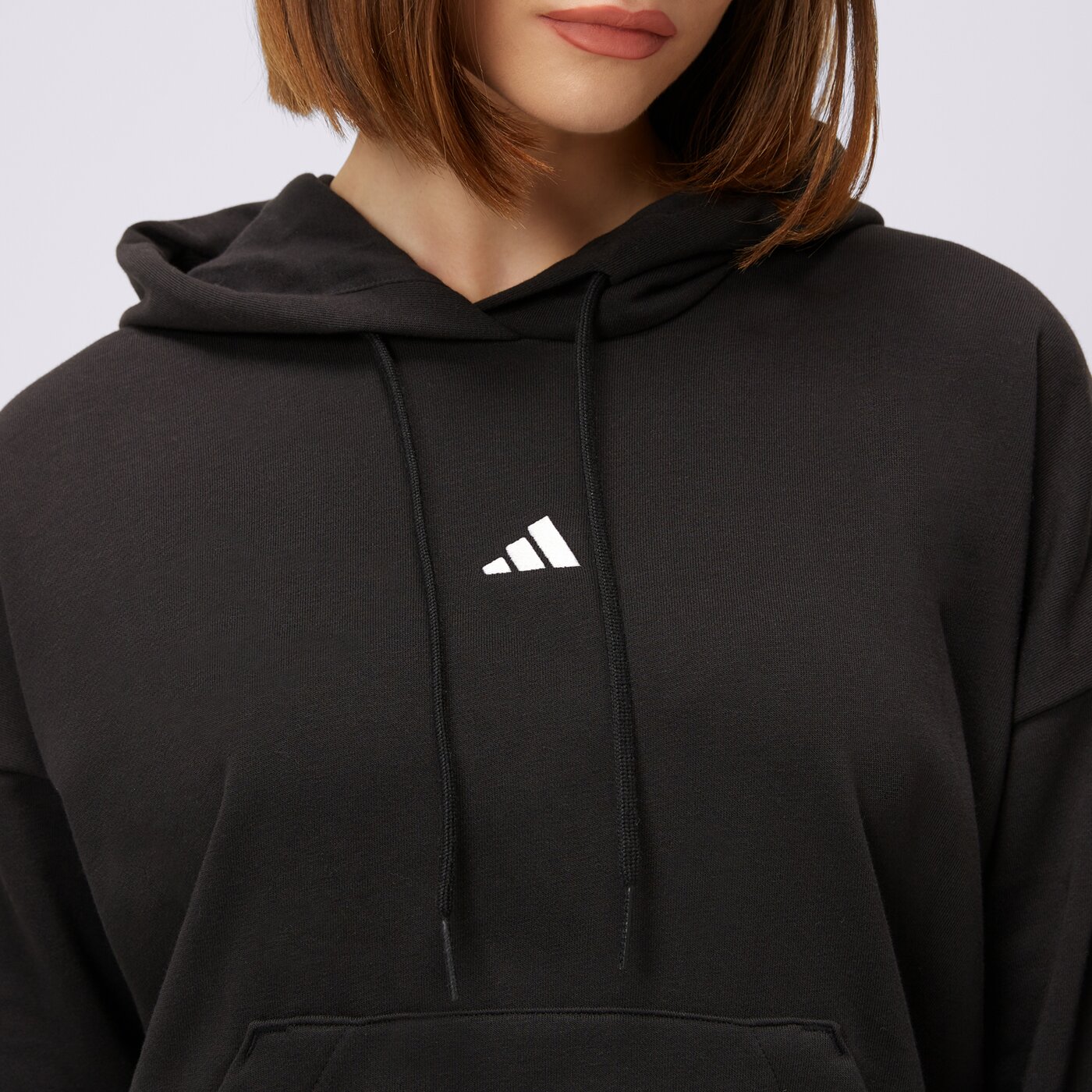 Bluza damska ADIDAS BLUZA Z KAPTUREM W SL FT HD jd7989 kolor czarny