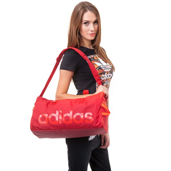 Torba sportowa damska ADIDAS TORBA LIN PER TB S m67869 kolor czerwony