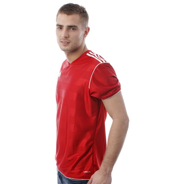 Koszulka męska ADIDAS T-SHIRT TABELA 11 RED/WHITE o07613 