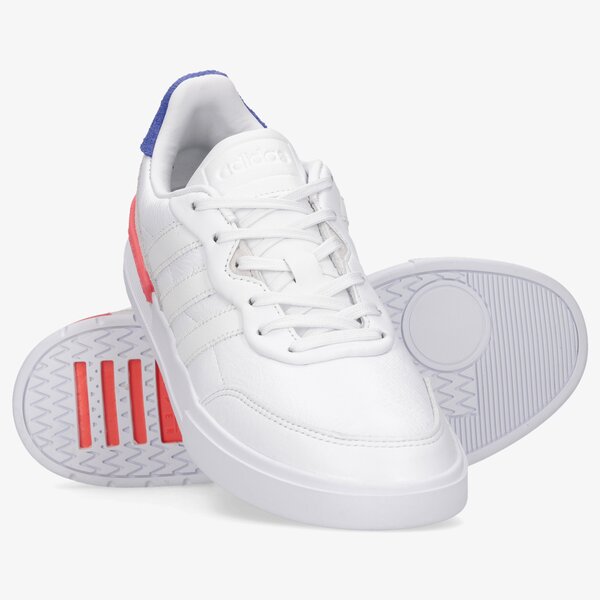 Buty sportowe męskie ADIDAS CLUBCOURT h68181 kolor biały