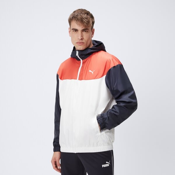 Kurtka przejściowa męska PUMA KURTKA ESS RELAXED WINDBREAKER 68462602 kolor multicolor
