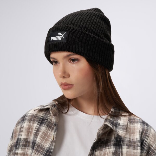 Czapka zimowa damska PUMA CZAPKA ESS HIGH CROWN 2641001 kolor czarny