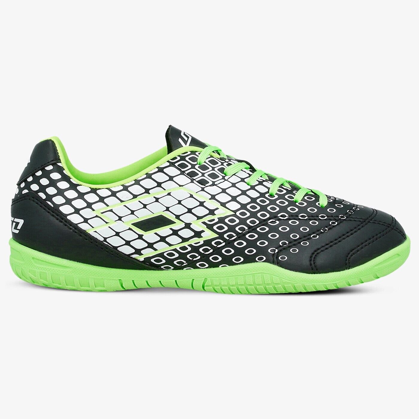 Buty piłkarskie dla dzieci LOTTO SPIDER 700 XIV ID JR s9690 kolor czarny