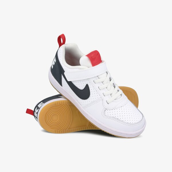 Buty dziecięce NIKE COURT BOROUGH LOW (PSV) 870025-105 kolor biały