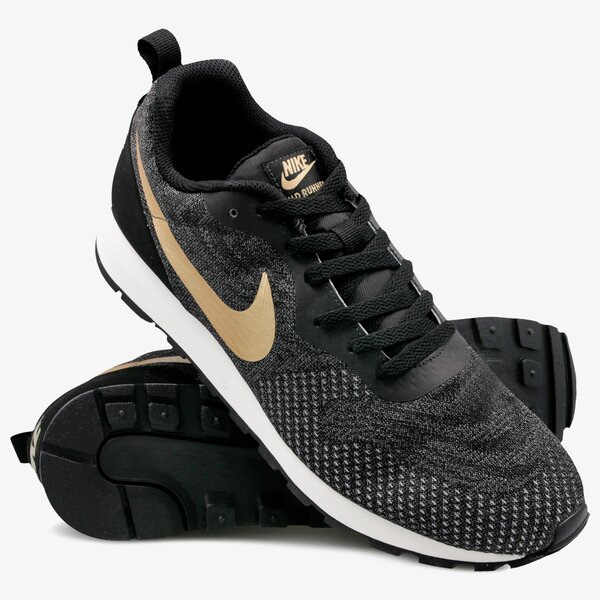 Buty sportowe męskie NIKE MD RUNNER 2 ENG MESH 916774011 kolor czarny