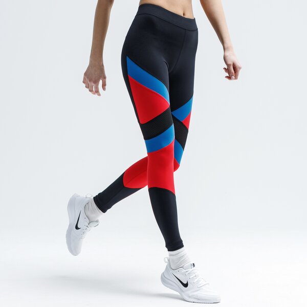 Spodnie dresowe damskie UMBRO LEGGINGS CLAMMY ul120spd17001 kolor multicolor
