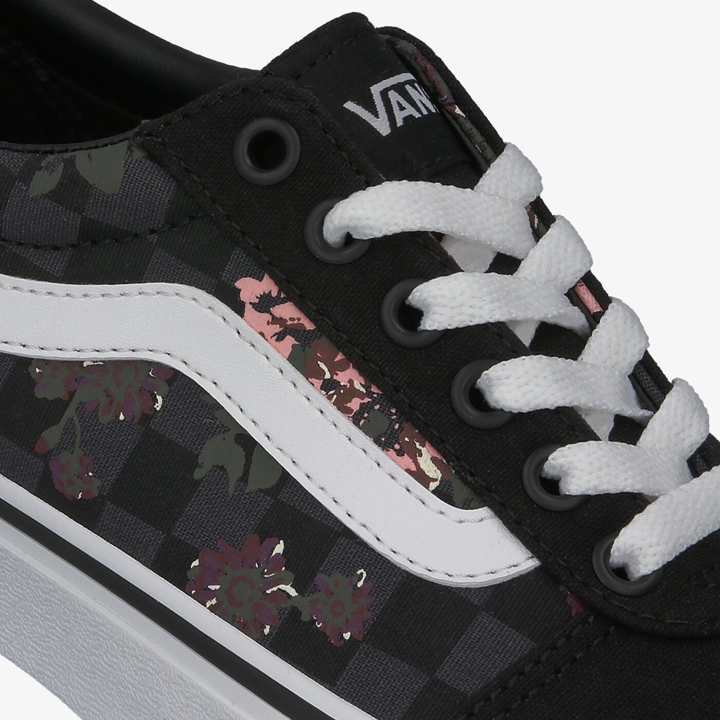 Buty sportowe damskie VANS WM WARD FLOWERS CHECKS vn0a3iun16i1 kolor multicolor