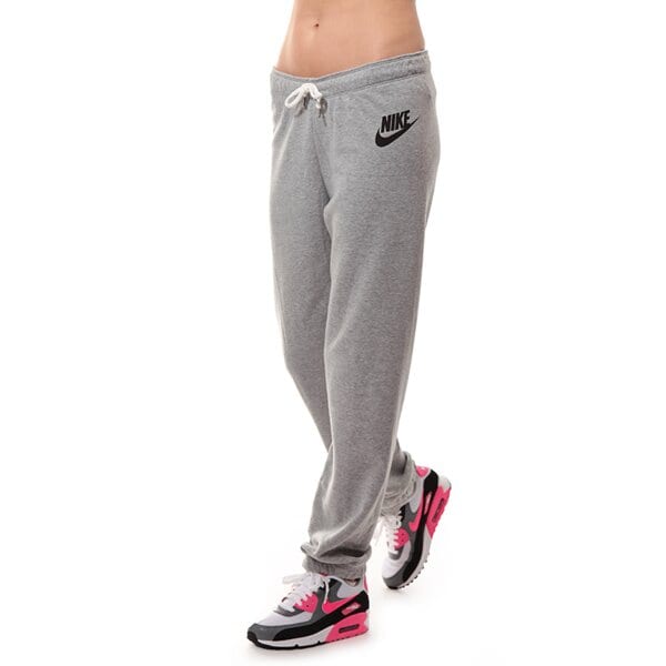 Spodnie dresowe damskie NIKE SPODNIE RALLY PANTREGULAR 585719063 kolor szary