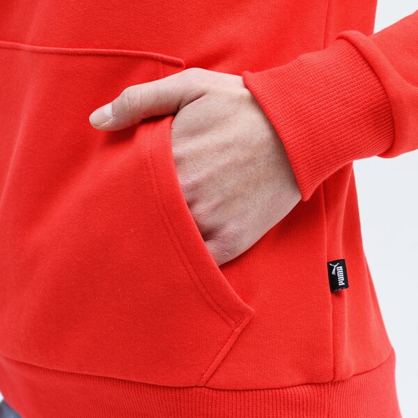 Bluza damska PUMA BLUZA Z KAPTUREM ESS LOGO TR (S) 586797 23 kolor czerwony