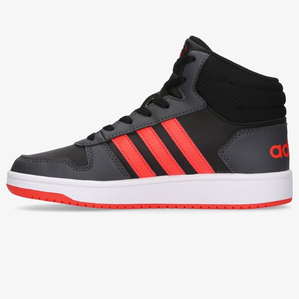 Buty dziecięce ADIDAS HOOPS MID 2.0 K gz7768 kolor szary