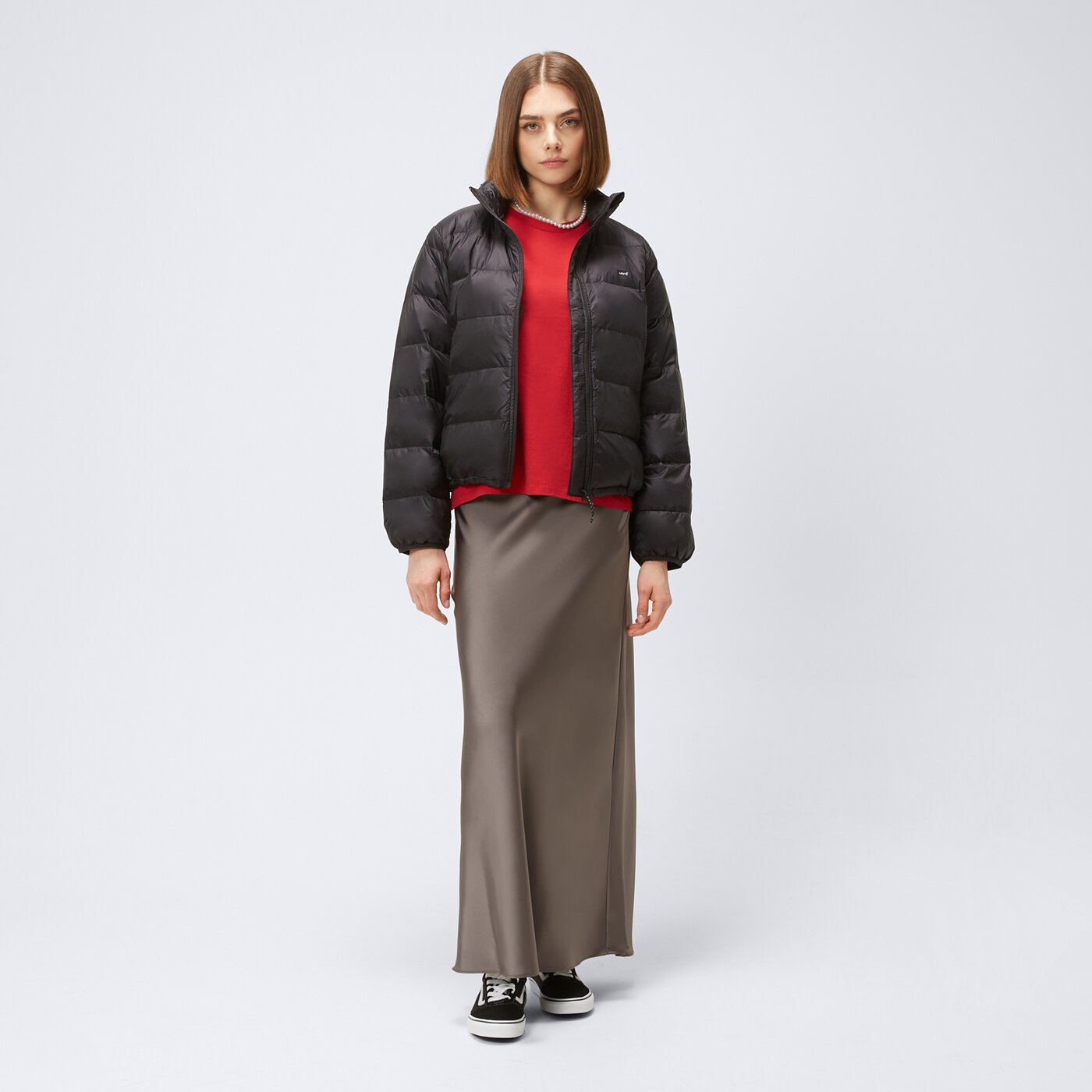 Kurtka zimowa damska LEVI'S KURTKA ZIMOWA POLLY PACKABLE DWN JCKT a8320-0000 kolor czarny