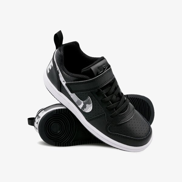 Buty dziecięce NIKE COURT BOROUGH LOW BPV 870025-005 kolor czarny