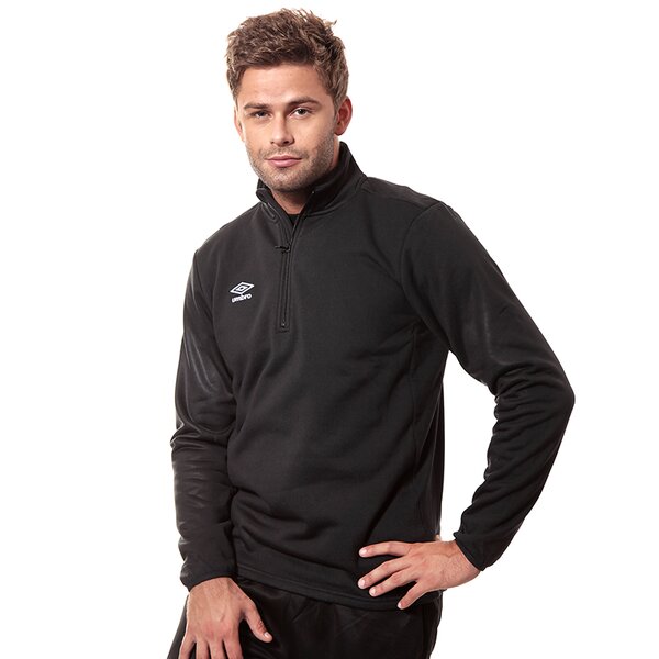 Bluza męska UMBRO POLAR FLEECE ZIP 62610u060 kolor czarny