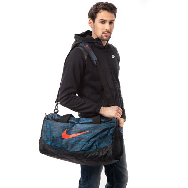 Torba sportowa damska NIKE TORBA TEAM TRAINING SM DUFFEL ba4898410 kolor niebieski