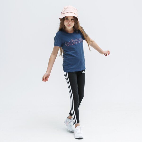 Koszulka dziecięca ADIDAS T-SHIRT SS G LIN T gn4051 kolor granatowy