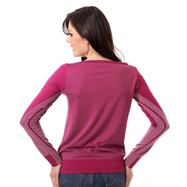 Bluza damska NIKE BLUZA NIKE EPIC DF KNIT LS CREW 589296513 kolor różowy