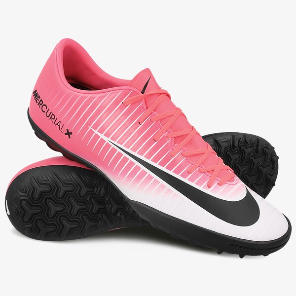 Buty piłkarskie męskie NIKE MERCURIALX VICTORY VI TF 831968-601 kolor różowy