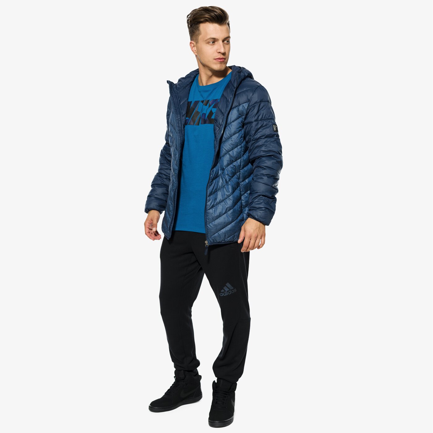 Kurtka zimowa męska FEEWEAR KURTKA ANTRES fwv37kum02001 kolor niebieski