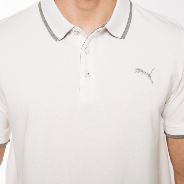 Koszulka polo męska PUMA POLO FUN DRY PIQUE 83651602 kolor biały