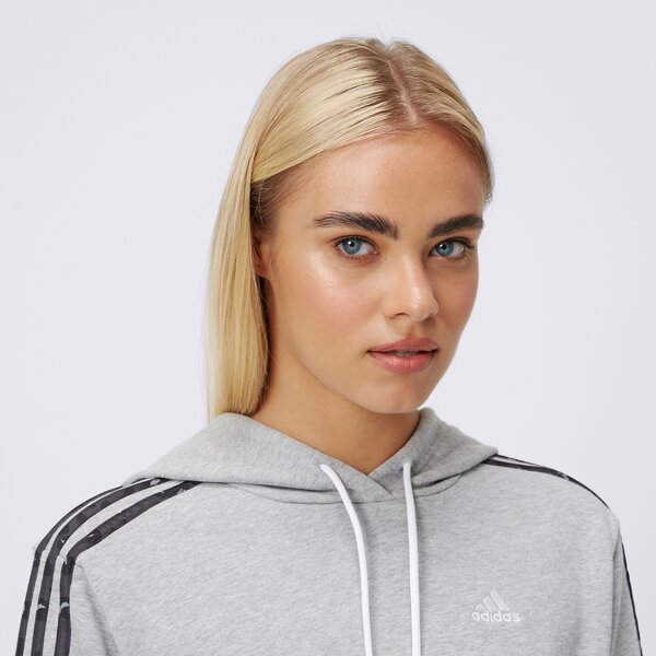 Bluza damska ADIDAS BLUZA Z KAPTUREM ANML HD SWT in9931 kolor szary