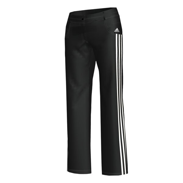 Spodnie dresowe damskie ADIDAS SPODNIE ESSENTIALS 3 STRIPES WOVEN PANT e89316 kolor czarny