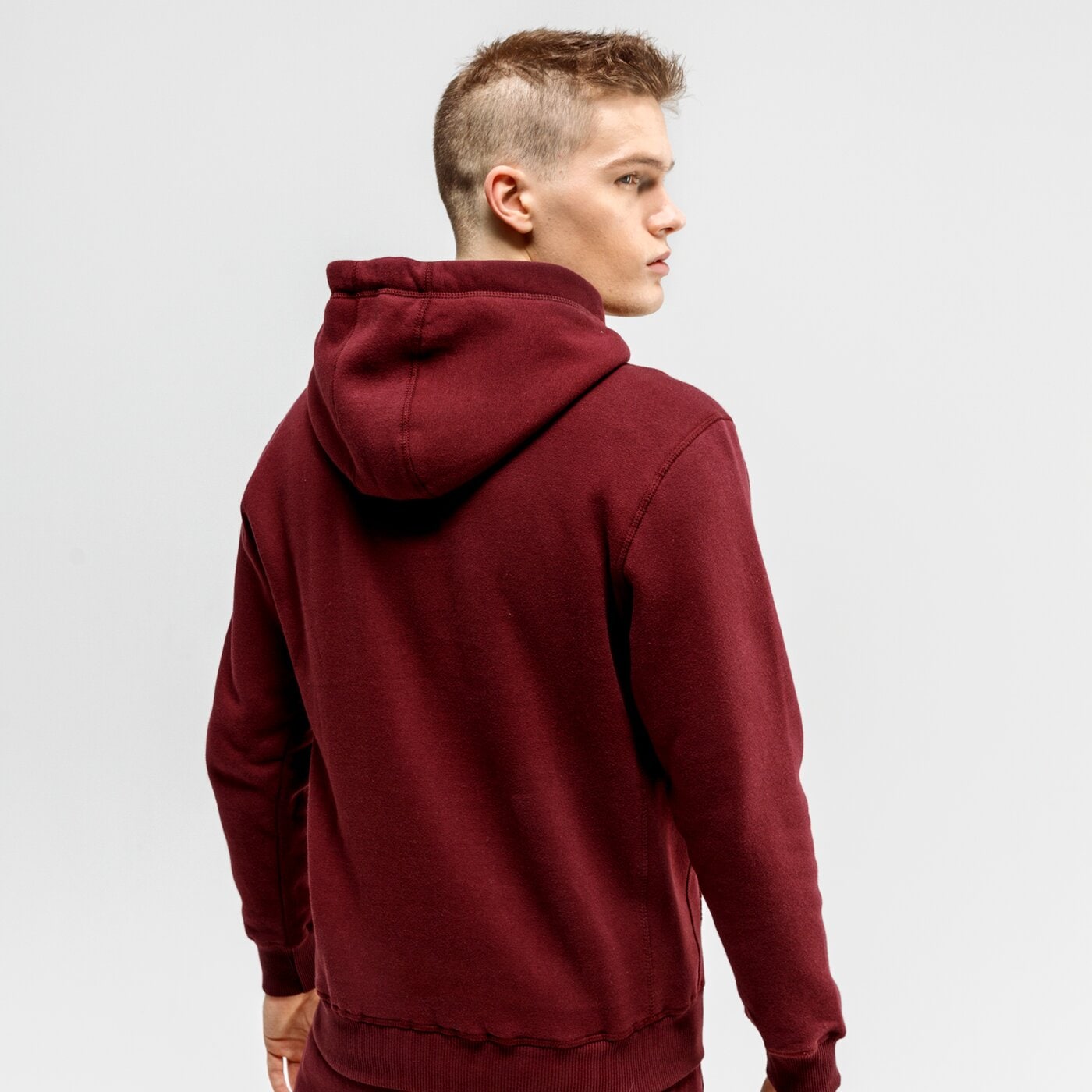 Bluza męska LONSDALE BLUZA THURNING 116030-2003 kolor bordowy