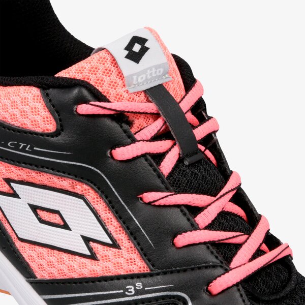 Buty treningowe dla dzieci LOTTO JUMPER 400 II JR L t6393 kolor czarny