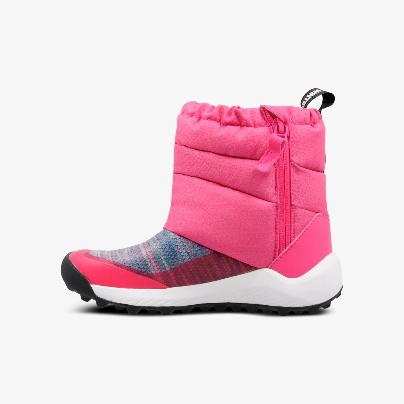 Buty trekkingowe dla dzieci ADIDAS RAPIDASNOW BTW C ah2605 kolor różowy