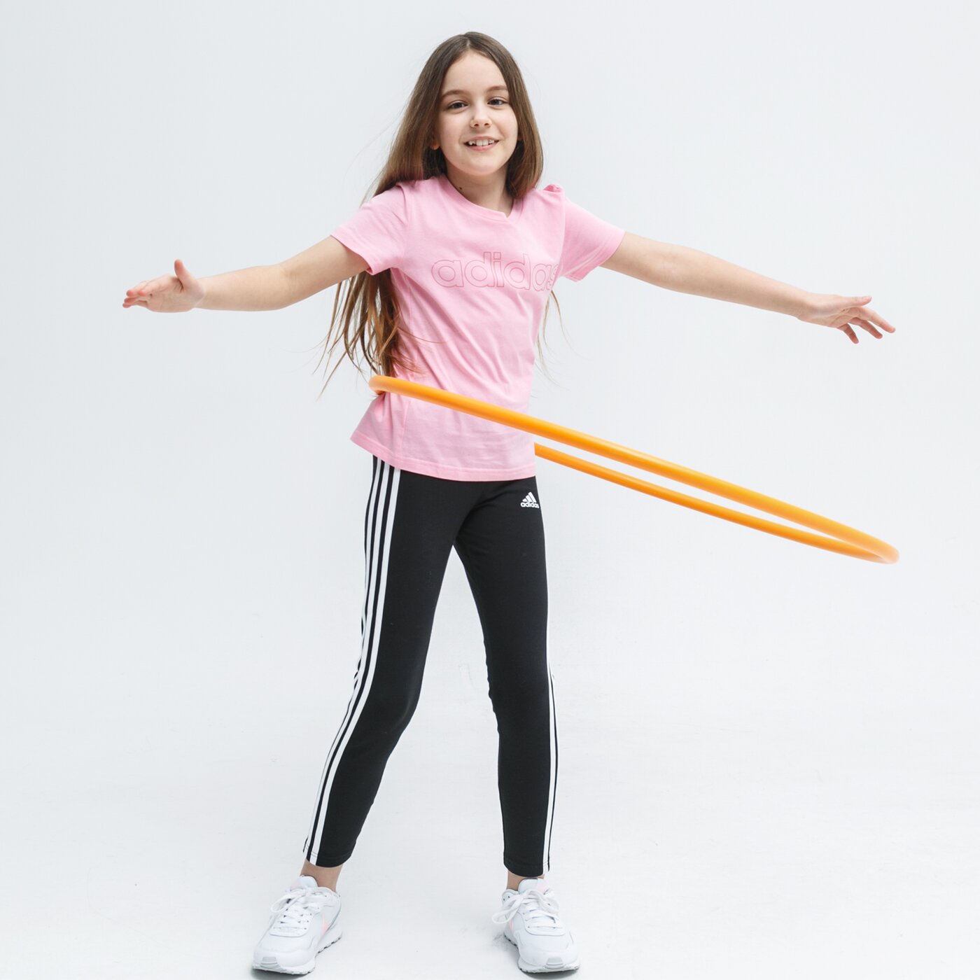 Koszulka dziecięca ADIDAS T-SHIRT G LIN T gn4049 kolor różowy