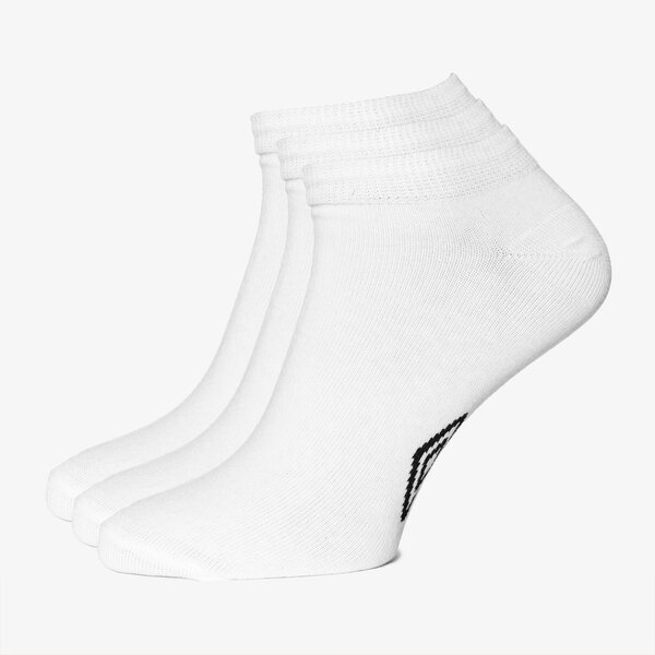 Skarpetki damskie UMBRO SKARPETY SNEAKER 3PK WHT ul18ska05001 kolor biały