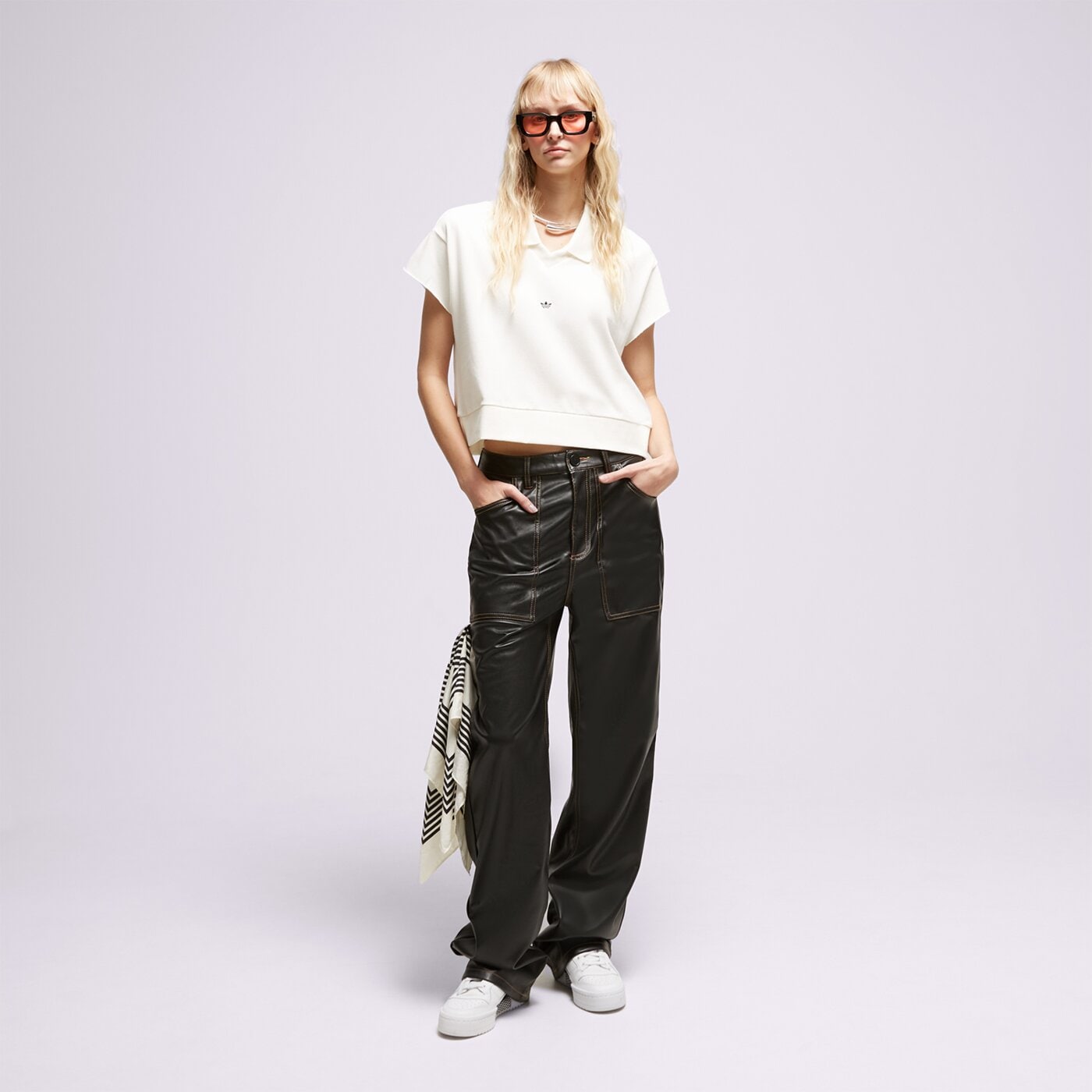 ADIDAS KOSZULA POLO ij5224 kolor beżowy