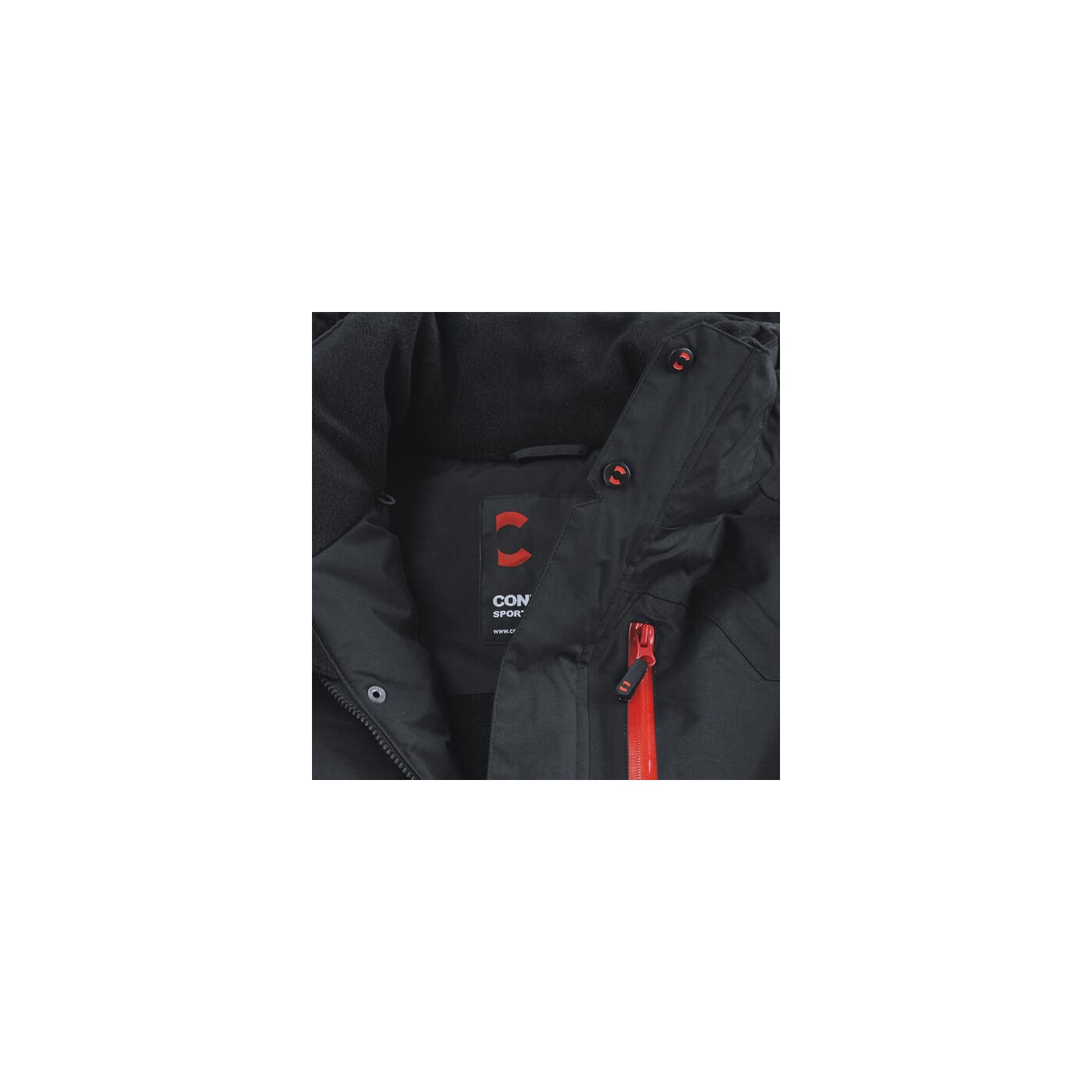 Kurtka zimowa męska CONFRONT KURTKA GIOVANNI cf31kum02001 kolor czarny