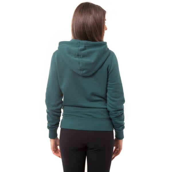 Bluza damska NIKE BLUZA RU FLY PO FUNNEL HOODY 646521374 kolor zielony