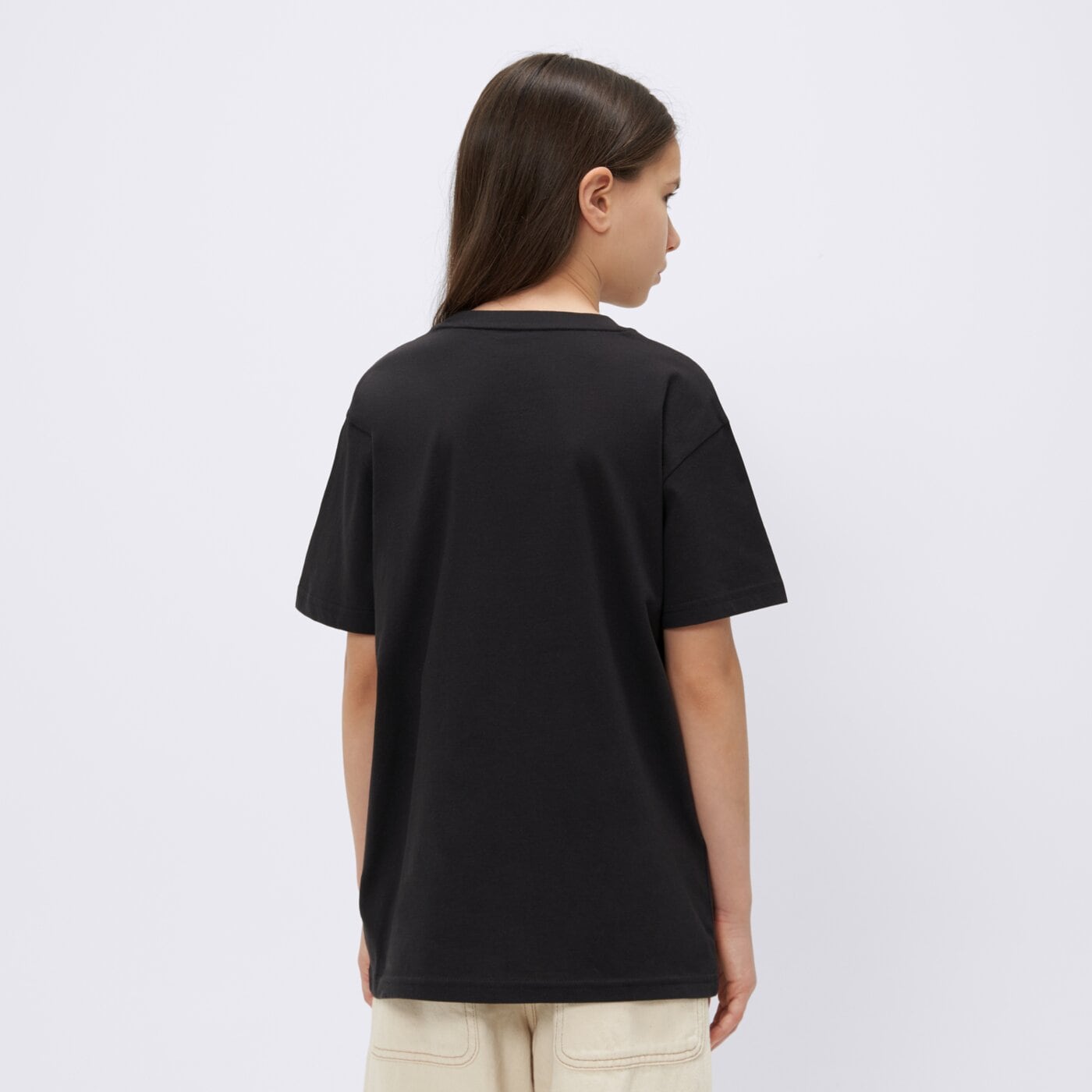 Koszulka dziecięca PUMA T-SHIRT ESS SMALL NO. 1 LOGO RELAXED B 684920 01 kolor czarny