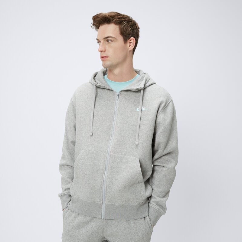 NIKE BLUZA Z KAPTUREM M NSW CLUB DT HOODIE FZ BB ESSENTIALS
