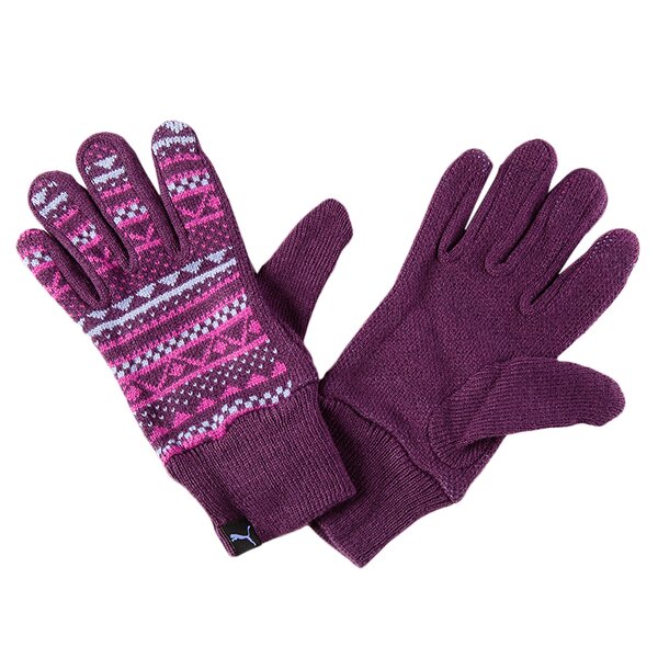  PUMA RĘKAWICZKI AKUTAN GLOVES 4096502 kolor fioletowy