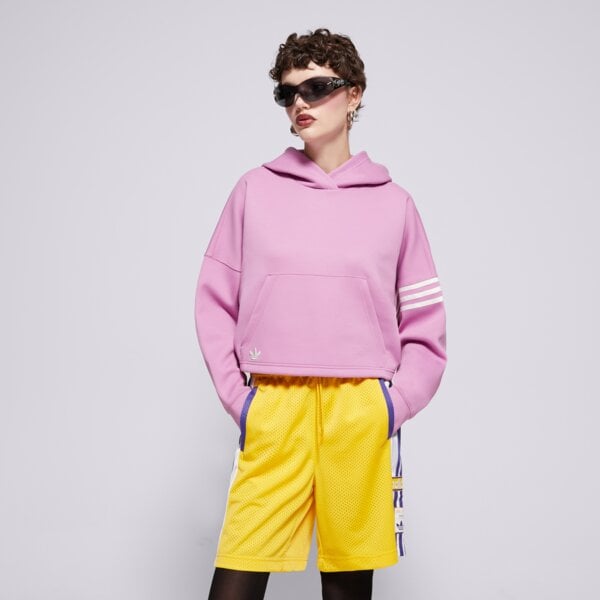 Bluza damska ADIDAS BLUZA Z KAPTUREM NEUCL HOODIE iw5614 kolor fioletowy