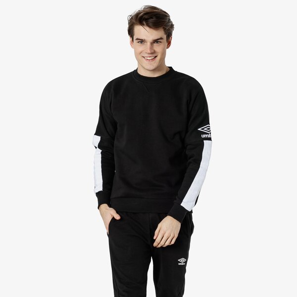 Bluza męska UMBRO BLUZA DROPPED SHOULDER 65624u-060 kolor czarny
