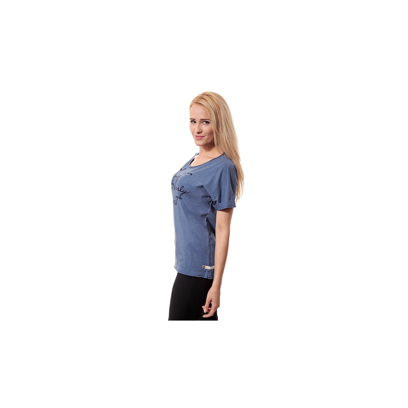 Koszulka damska LOTTO T-SHIRT T-SHIRT SIBYL r3593 kolor niebieski