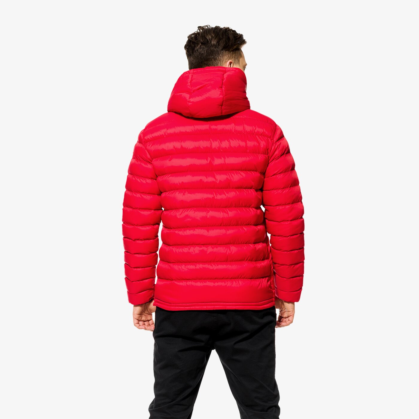 Kurtka przejściowa męska LOTTO KURTKA WOODPECKER lo18kum24001 kolor czerwony