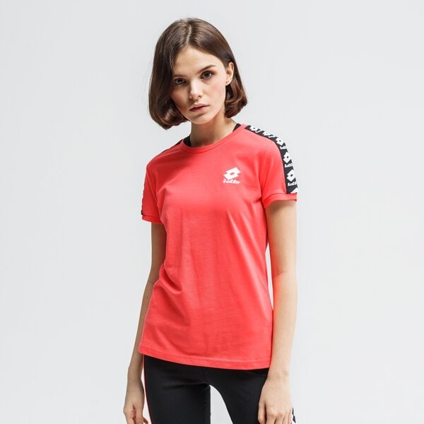 Koszulka damska LOTTO T-SHIRT ATHLETICA CLASSIC W JS 213429-4m6 kolor czerwony