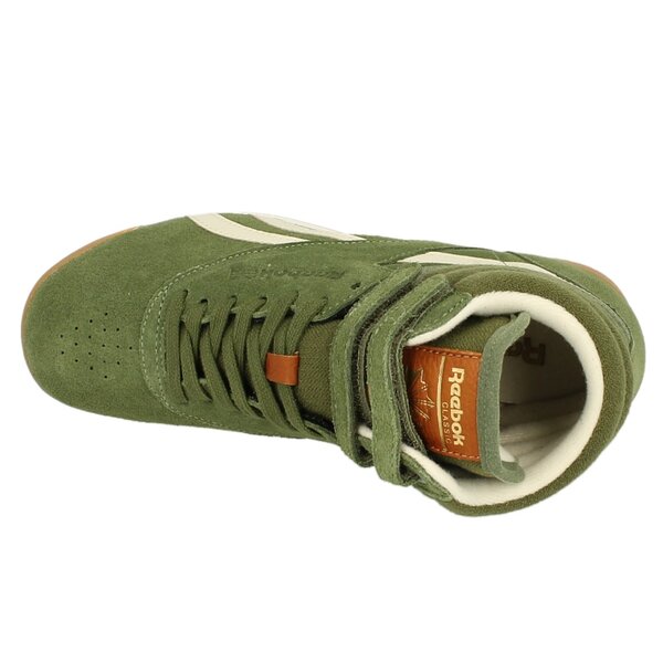 REEBOK F/S HI SUEDE v48594 kolor zielony