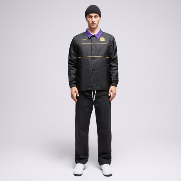 Kurtka przejściowa męska NIKE KURTKA LAL MNK JKT LTWT CTS NBA dx9839-010 kolor czarny