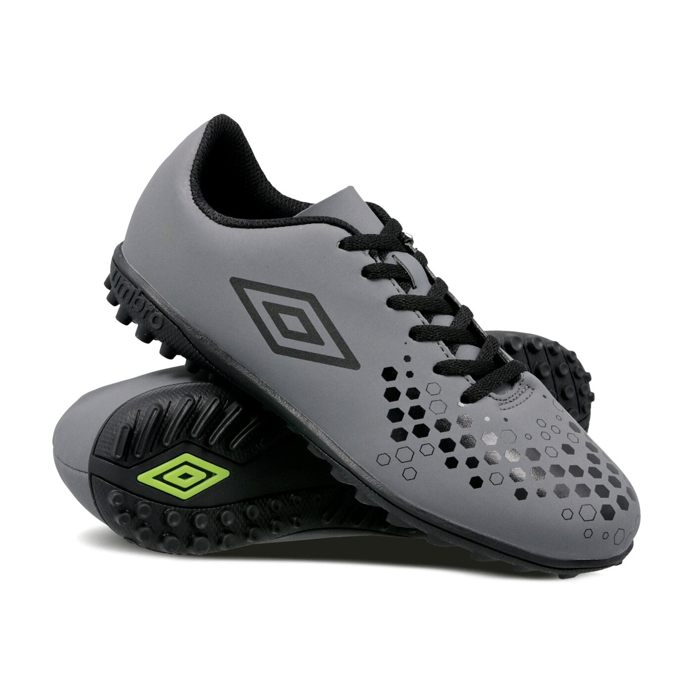 Buty piłkarskie dla dzieci UMBRO ACCURE TF - JNR 81438ugkn kolor szary