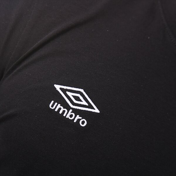 Koszulka męska UMBRO T-SHIRT SMALL LOGO CTN 62293u060 kolor czarny